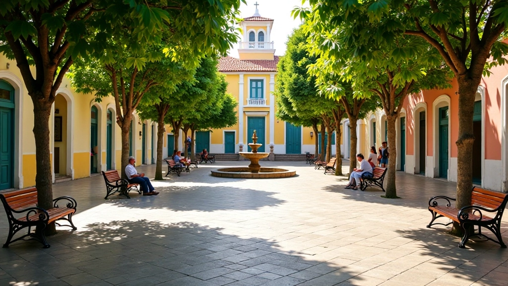 Ruta de Plazas y Descanso